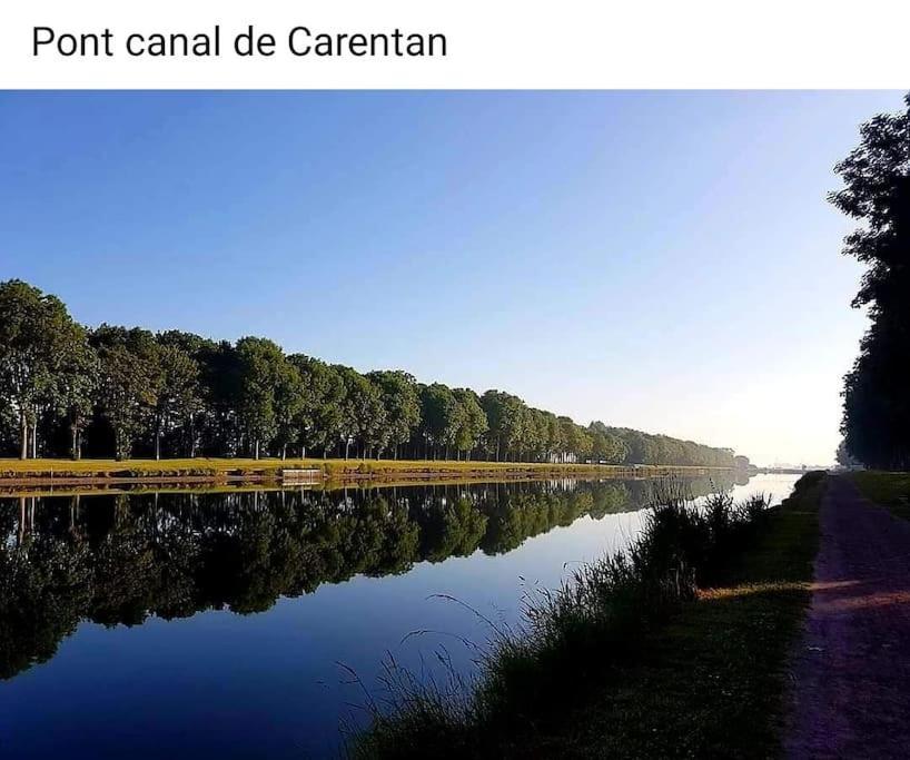 Gite Des Zebres Aventuriers... L'Etang-Bertrand Esterno foto