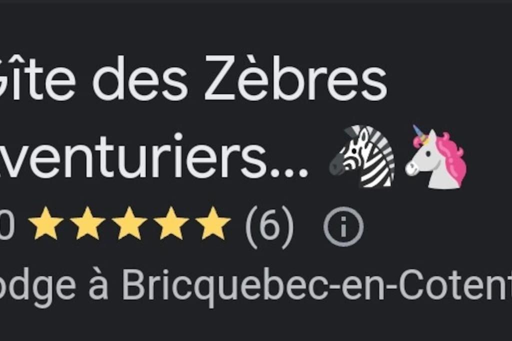 Gite Des Zebres Aventuriers... L'Etang-Bertrand Esterno foto